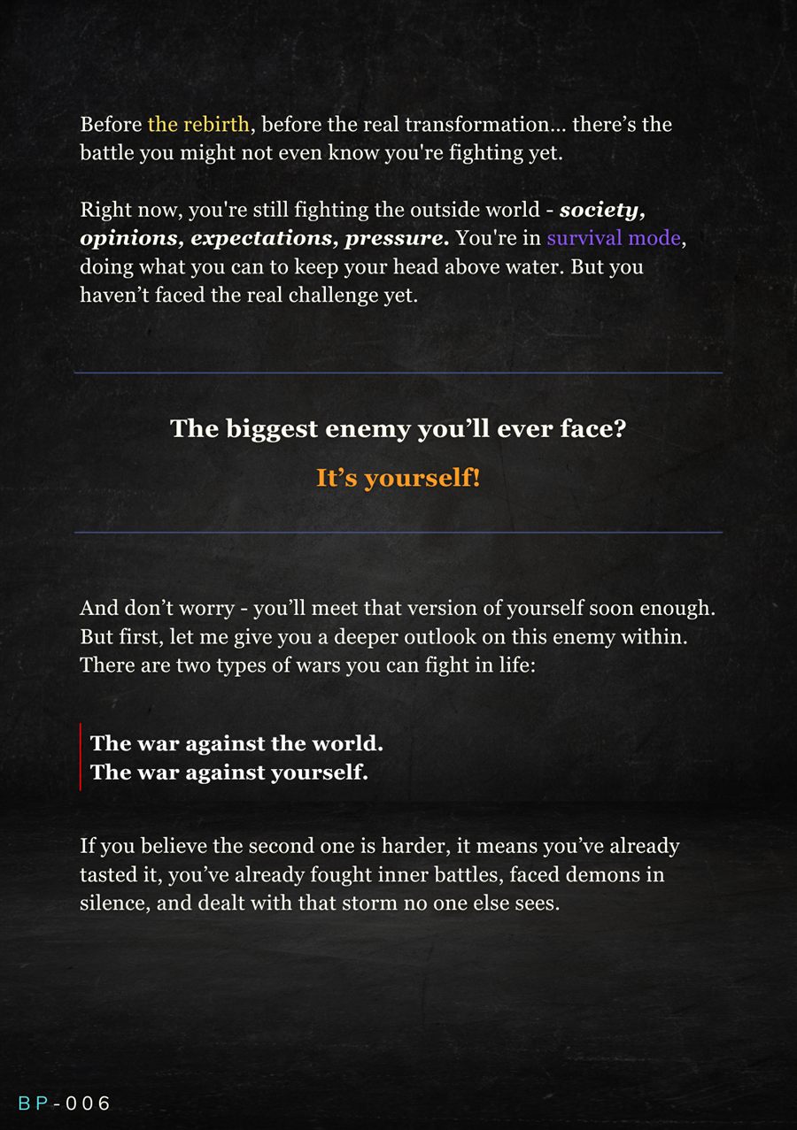 Body Prison — The biggest enemy you'll ever face